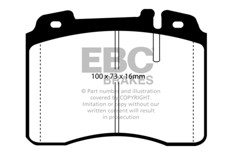 EBC — Yellowstuff Street And Track Brake Pads