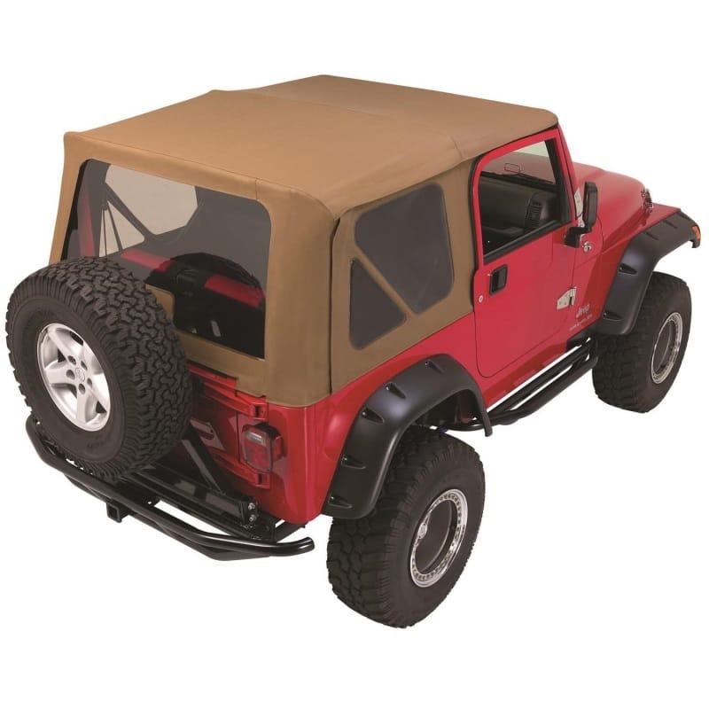 Rampage — Complete Top, Frame & Hardware for Soft Upper Doors
Complete Soft Top Kit