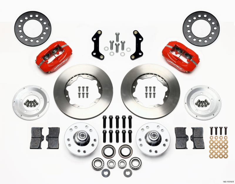 Wilwood — KIT,FRONT,MAGNUM FORCE,DROP SPINDLE,FDLI 11.00,RED