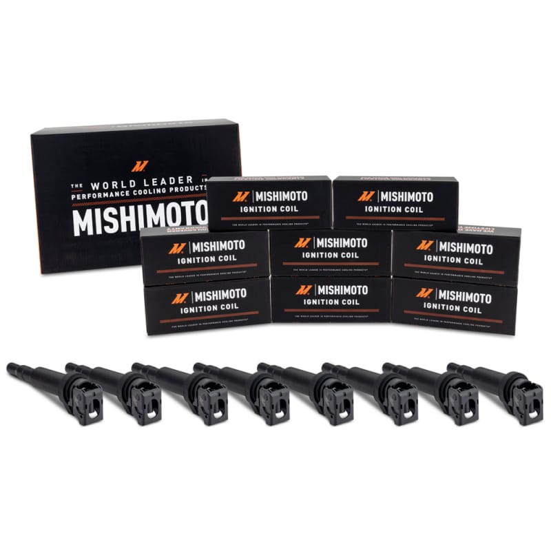 Mishimoto — Ignition Coil, Bosch Style, Set of 8, fits BMW 550i 4.4L 2011-2015
