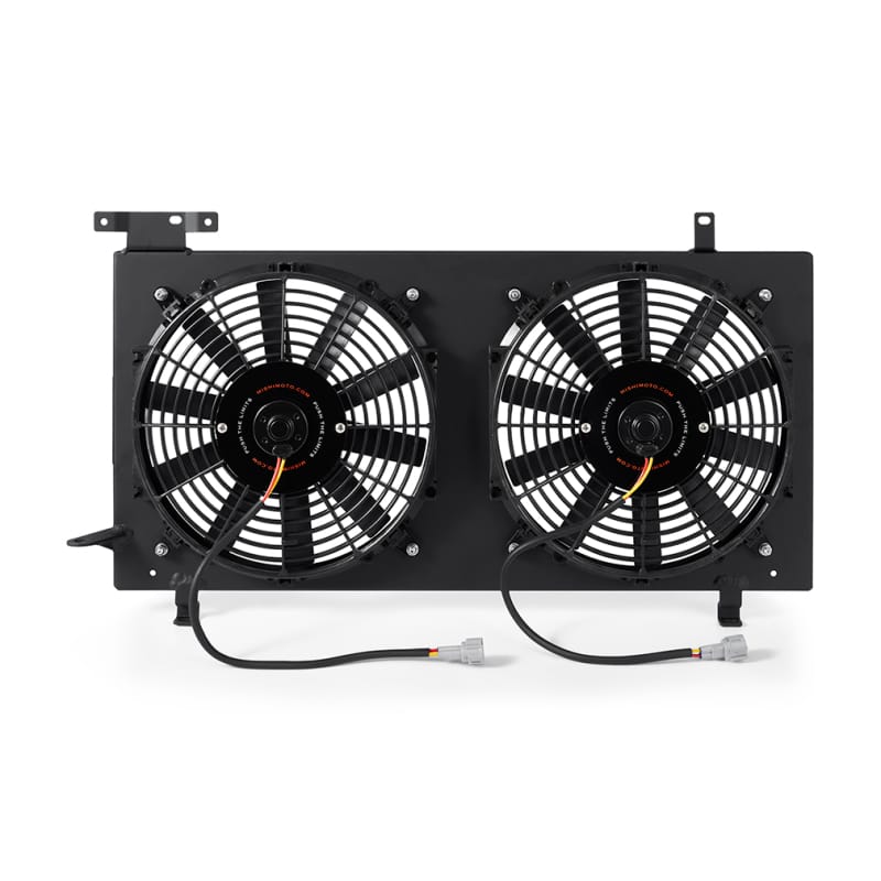 Mishimoto — Performance Aluminum Fan Shroud Kit, Black, fits Subaru Impreza WRX/STI 2008-15