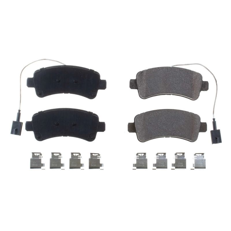 PowerStop — PowerStop - Z17 Low-Dust Ceramic Brake Pads with Hardware