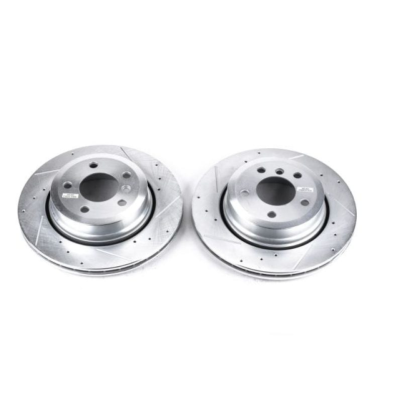 PowerStop — PowerStop Evolution Performance Drilled, Slotted & Plated Brake Rotor Pair