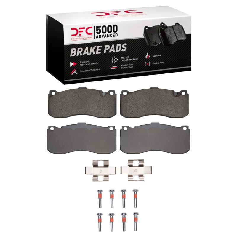 DFC — DFC 5000 Advanced Pads - Low-Metallic and Hardware Kit