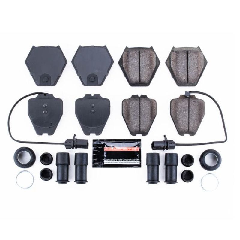 PowerStop — PowerStop - Z23 Daily Driver Carbon-Fiber Ceramic Brake Pads with Hardware Kit