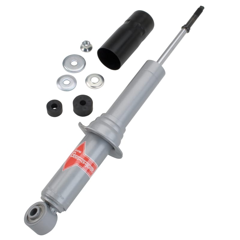 KYB — The Gas-a-just monotube strut is available as an OE monotube replacement to restore your vehicle's original capabilities. The KYB Gas-a-just has two separate working chambers: An air-free hydraulic piston and valve area for responsiveness and control, and a second high-pressure nitrogen gas area with a floating piston that provides a comfortable ride during normal driving and adds instant performance on demand.
High Pressure Monotube Gas Strut