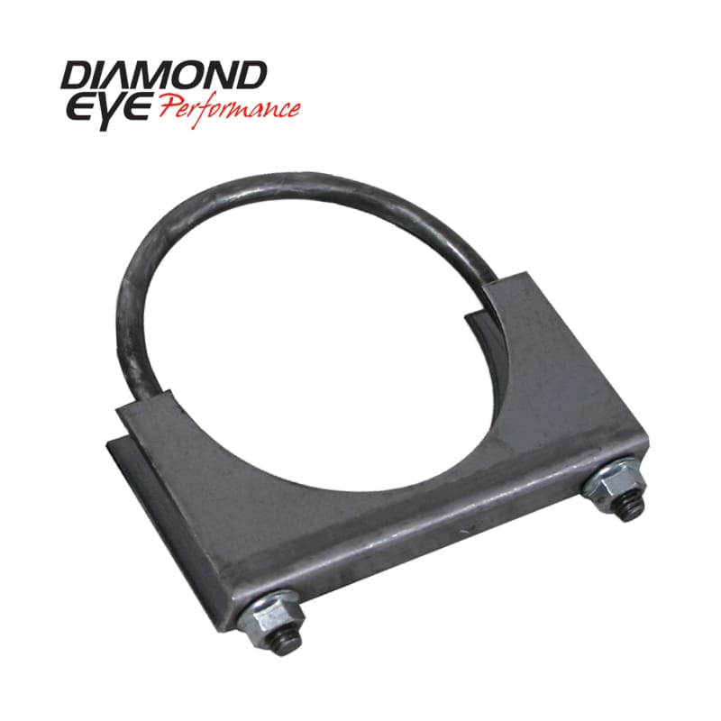 Diamond Eye Performance — PERFORMANCE DIESEL EXHAUST PART-2.5in. STANDARD STEEL U-BOLT SADDLE CLAMP