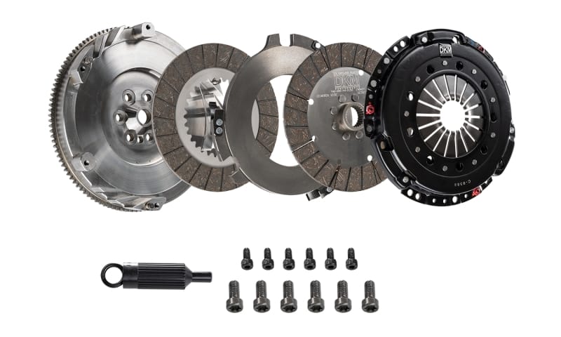 DKM Clutch — DKM Clutch Kit BMW; Organic Twin With Flywheel