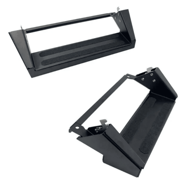 Rock Slide Engineering — Rock Slide 18-25 Jeep Wrangler JL 4in Removable Deluxe Rock Rail Drop Step