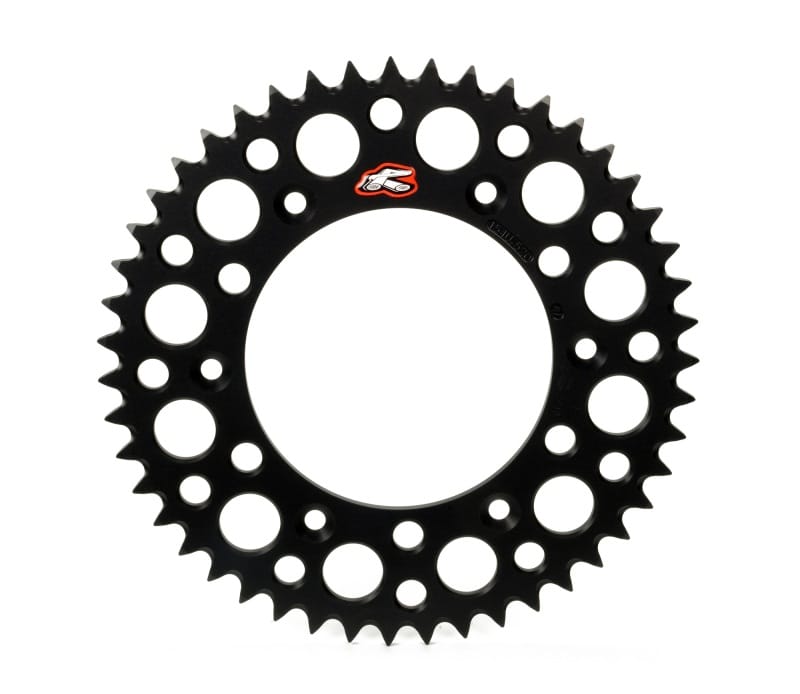 Renthal — Renthal KTM/Husqvarna/GasGas Rear Grooved Sprocket - Black 520-54P Teeth