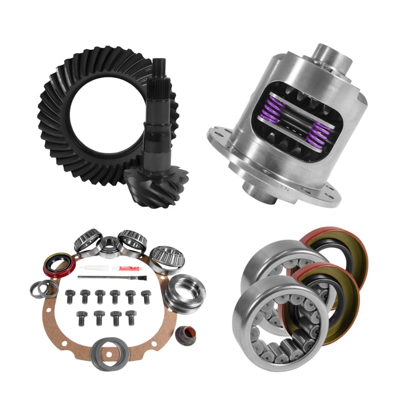 Yukon Gear & Axle — 8.8in. Ford 3.73 Rear Ring/Pinion; Install Kit; 31spl Posi; 2.99in. Axle Bearing
8.8" Ford 3.73 Rear Ring & Pinion, Install Kit, 31spl Posi, 2.99" Axle Bearings