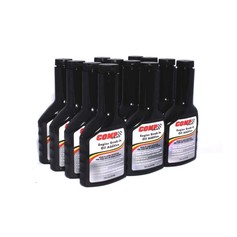 COMP Cams — 12 Pack of 12 oz. Bottle Engine Break-In Oil Additive