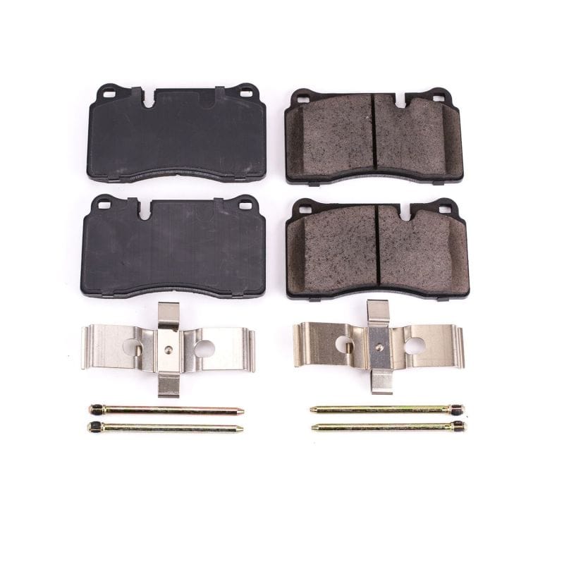 PowerStop — PowerStop - Z17 Low-Dust Ceramic Brake Pads with Hardware