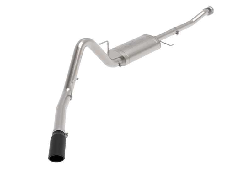 aFe — Apollo GT Series 3 IN to 3-1/2 IN 409 SS Cat-Back Exhaust System w/ Black Tip