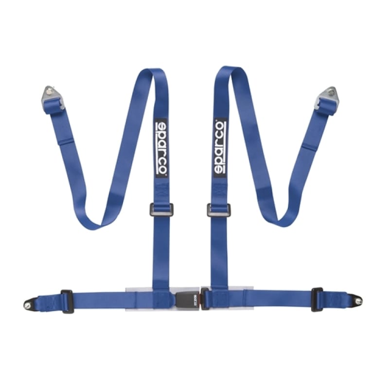 SPARCO — Sparco Belt 2 Inch Blue 4Pt Bolt-In