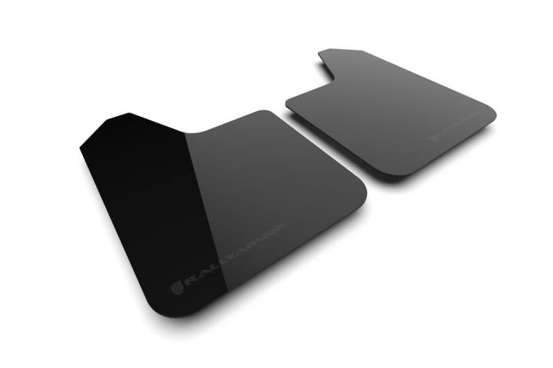 Rally Armor — Black Mud Flap/Metallic Black Logo