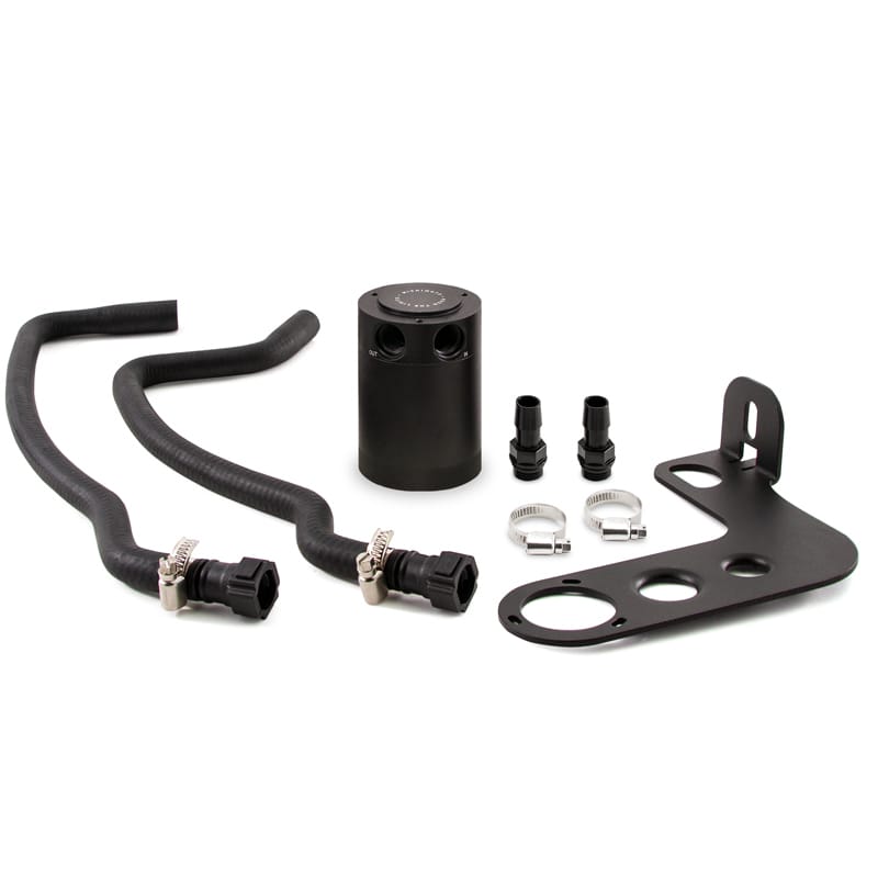 Mishimoto — Baffled Oil Catch Can, PCV Side, fits Chevrolet Camaro SS (Manual) 2010-2015