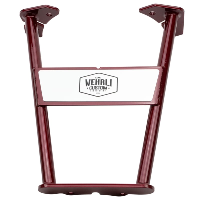 Wehrli — Transfer Case Brace, for 2001-2007 Duramax, LB7/LLY/LBZ, WCFab Red