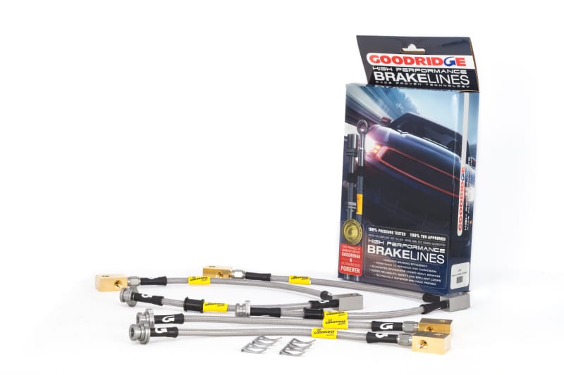 Goodridge — G-STOP SS Braided Brake Line Kit