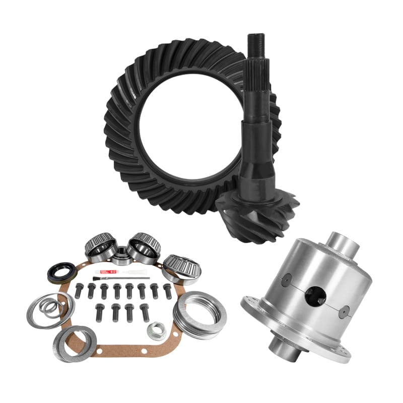 Yukon Gear & Axle — 10.5in. Ford 3.73 Rear Ring/Pinion; Install Kit; 35 Spline Posi
10.5" Ford 3.73 Rear Ring & Pinion, Install Kit, 35 Spline Posi