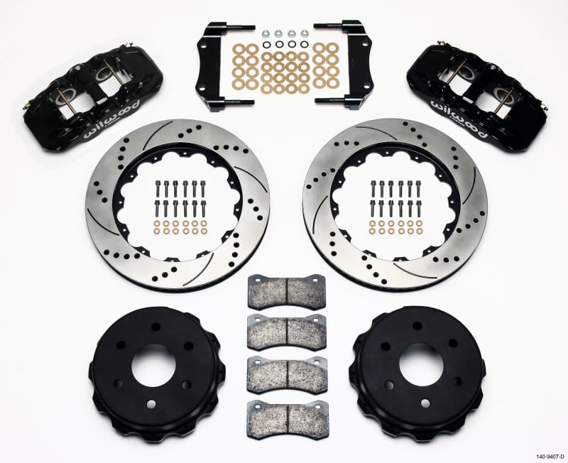 Wilwood — KIT,REAR,GM TRK/SUV,1500,99-UP,OE 1 PISTON CALIPER,14.25 ROTOR,DRILLED
