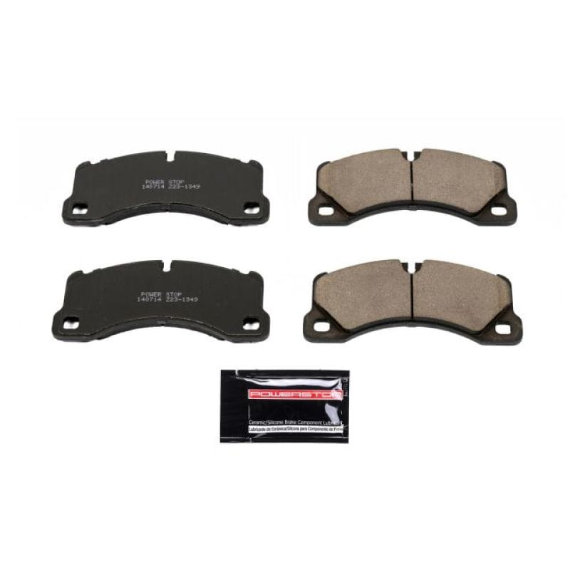 PowerStop — PowerStop - Z23 Daily Driver Carbon-Fiber Ceramic Brake Pads with Hardware Kit