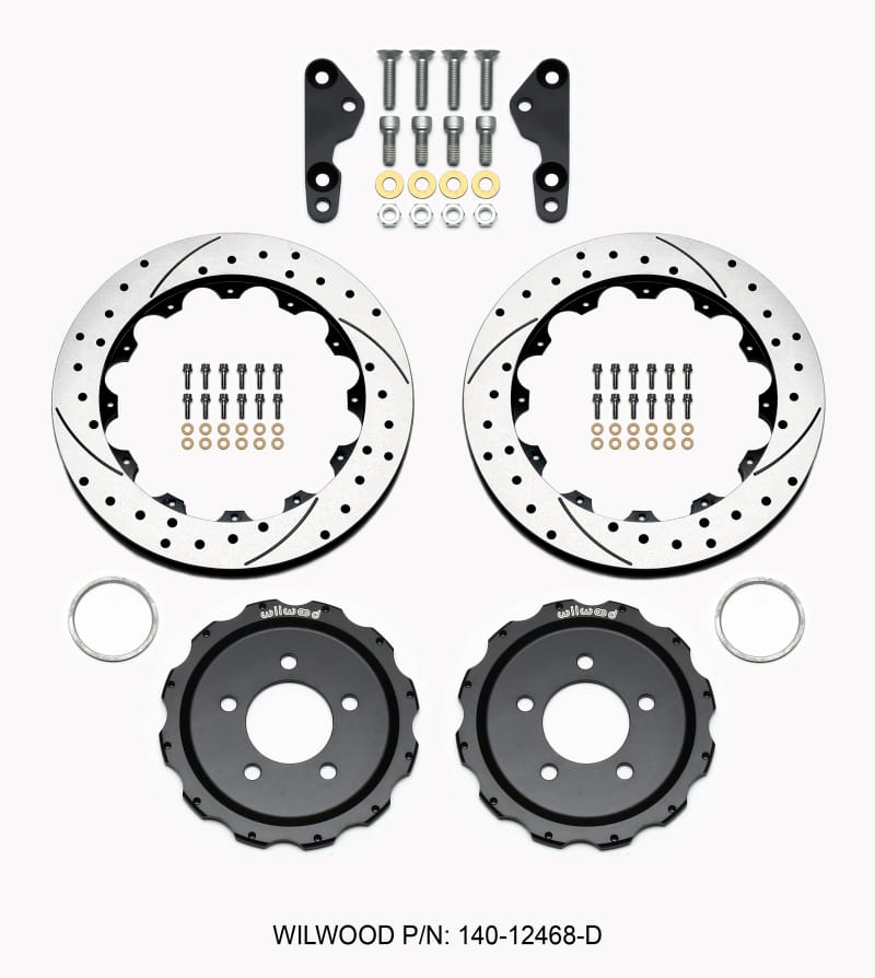 Wilwood — KIT,ROTOR 12.88,REAR,MUSTANG GT,05-12 W/ABS,OE REPLACEMENT,SRP