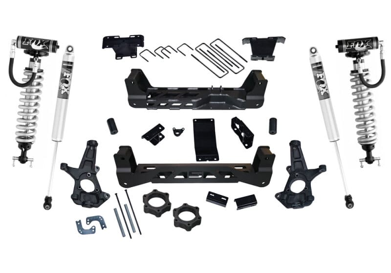 Superlift — 6.5" Lift Kit w/ FOX Coilovers & Rear Shocks - 07-13 Silverado/Sierra 1500 4WD
LIFT KIT GM 1500 07-13 6.5in. Fox FX
