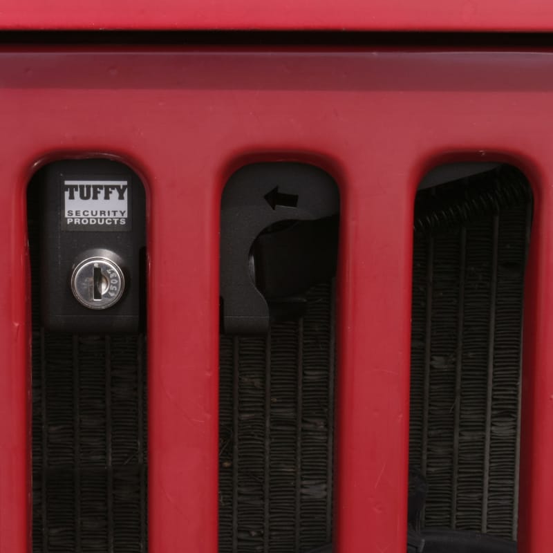 Tuffy Products — Tuffy 1987-1995 Yj Wrangler Yj Hood Lock 01 Black For