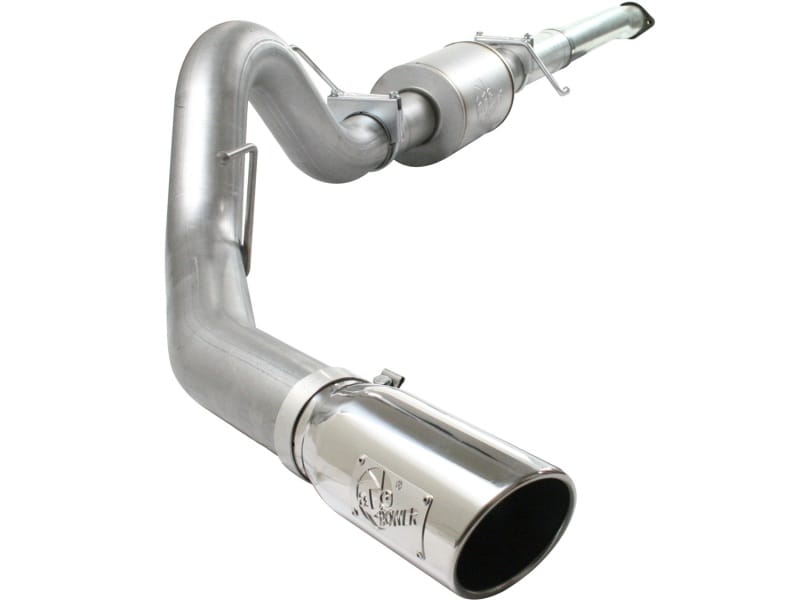 aFe — ATLAS 4 IN Aluminized Steel Cat-Back Exhaust System w/ Muffler & Polished Tip
ATLAS Cat-Back Aluminized Steel Exhaust System