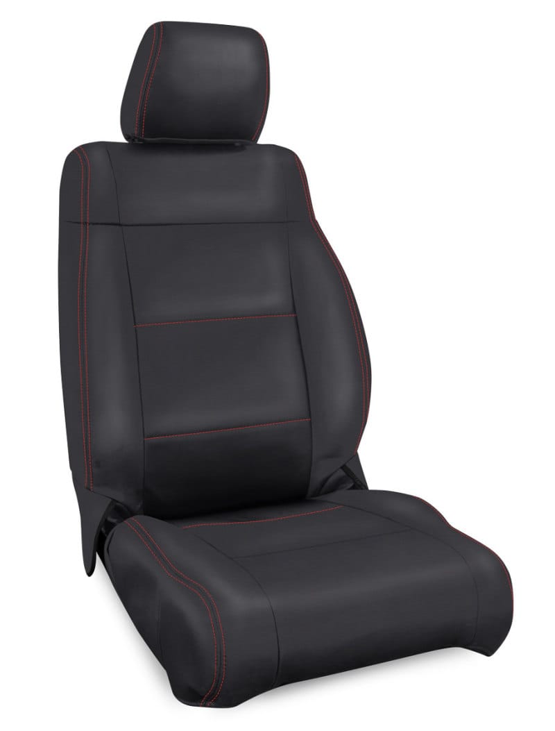 PRP Seats — PRP 11-12 Jeep Wrangler JK Front Seat Covers/2 door or 4 door (Pair) - Black with Red Stitching
Seat Covers