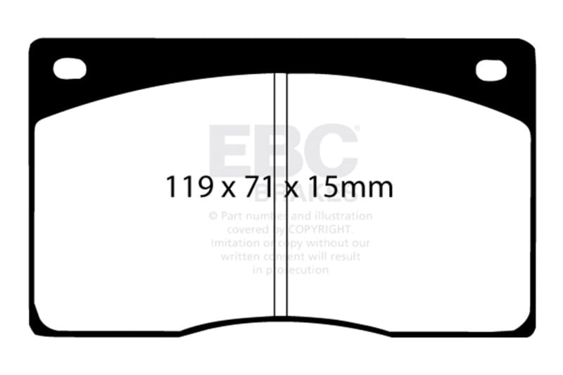 EBC — Ultimax OEM Replacement Brake Pads