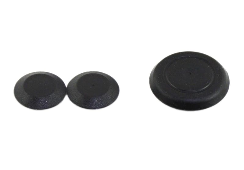 Kentrol — Kentrol 07-18 Jeep Wrangler JK Tailgate Plug (set) - Powdercoat Black
