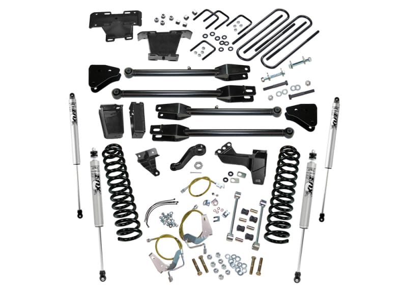 Superlift — 6" Lift Kit w/ FOX Shocks - 08-10 F250/350 4WD Diesel w/ 4-Link Arms
6in. Lift Kit w/FOX Shocks-08-10 F250/350 4WD Diesel w/4-Link Arms