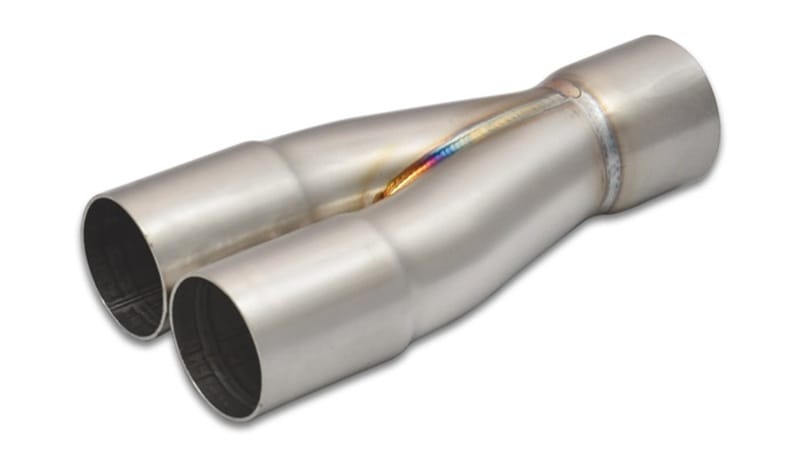 Vibrant — 2-1 Merge Collector, 1.50" Inlet I.D. x 1.75" Outlet O.D., 6.90" Overall Length
2-1 S.S. Merge Collectors (1.50" Inlet ID, 1.75" Merge Outlet OD)
2-1 Merge Collector