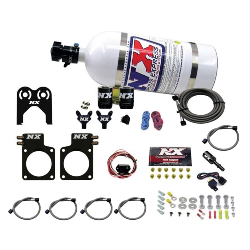Nitrous Express — NISSAN GT-R NITROUS PLATE SYSTEM (35-300HP) W/ 10LB BOTTLE
Nitrous Oxide Injection System Kit