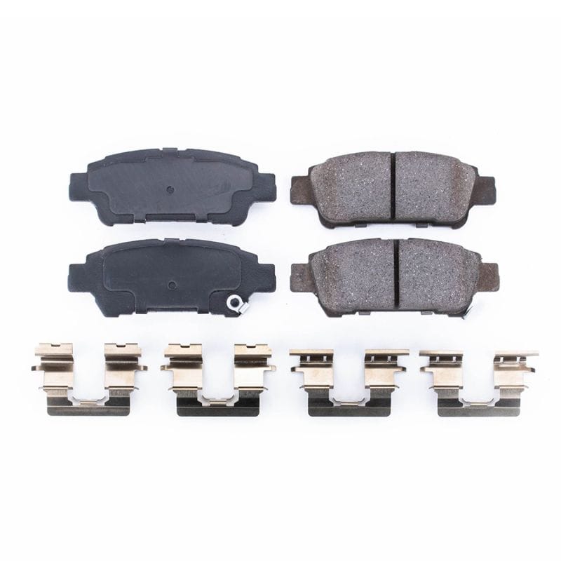 PowerStop — PowerStop - Z17 Low-Dust Ceramic Brake Pads with Hardware