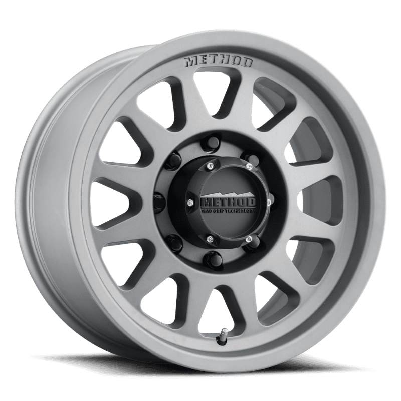 Method Wheels — Method MR704 HD 17x9 18mm Offset 8x180 130.81mm CB Titanium Wheel