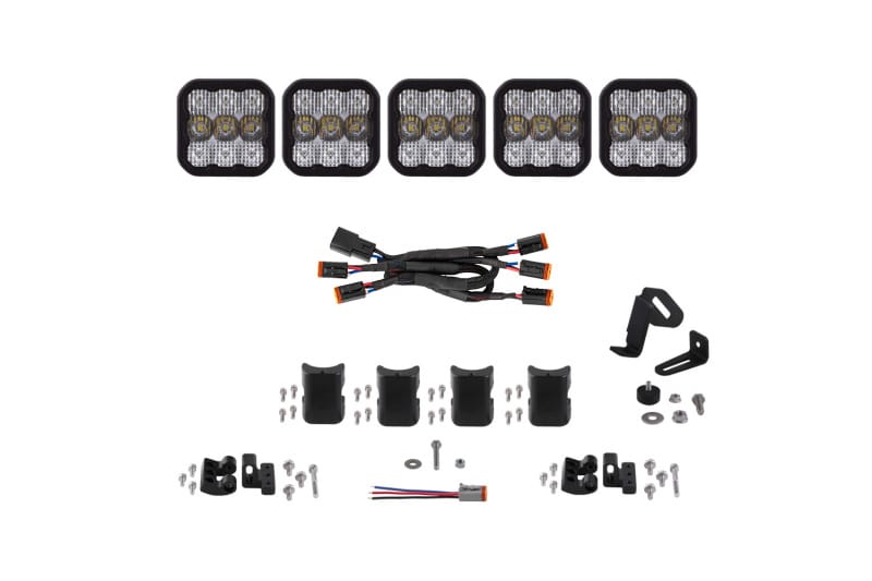 Diode Dynamics — Pod light featuring advanced TIR optics for high efficiency and focus.