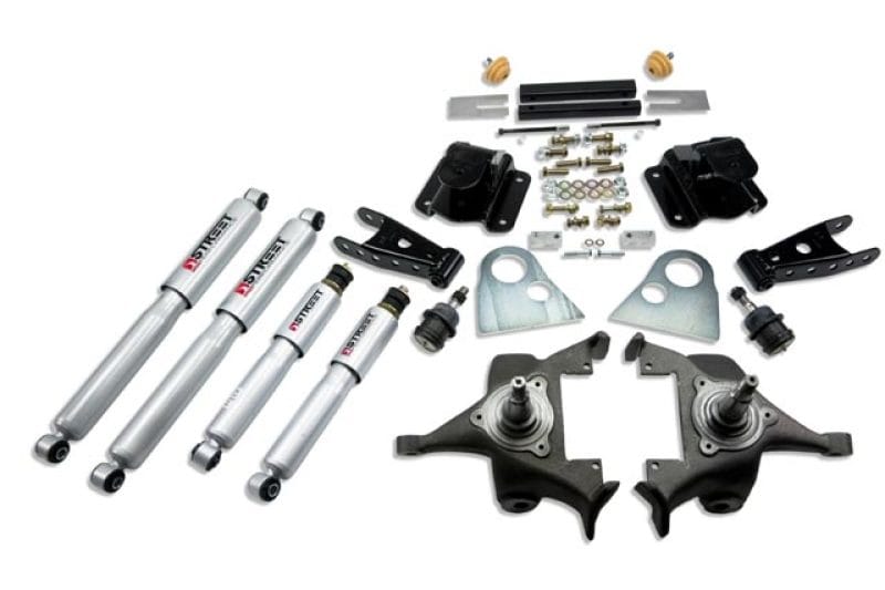 Belltech — Front And Rear Complete Kit W/ Street Performance Shocks
LOWERING KIT W/ STREET PERFORMANCE SHOCKS - 818SP