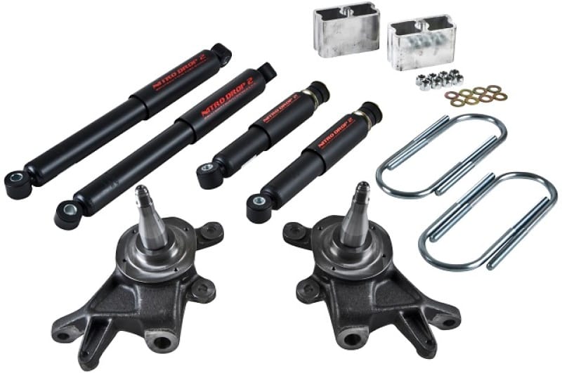 Belltech — Front And Rear Complete Kit W/ Nitro Drop 2 Shocks
LOWERING KIT W/ NITRO DROP 2 SHOCKS - 440ND