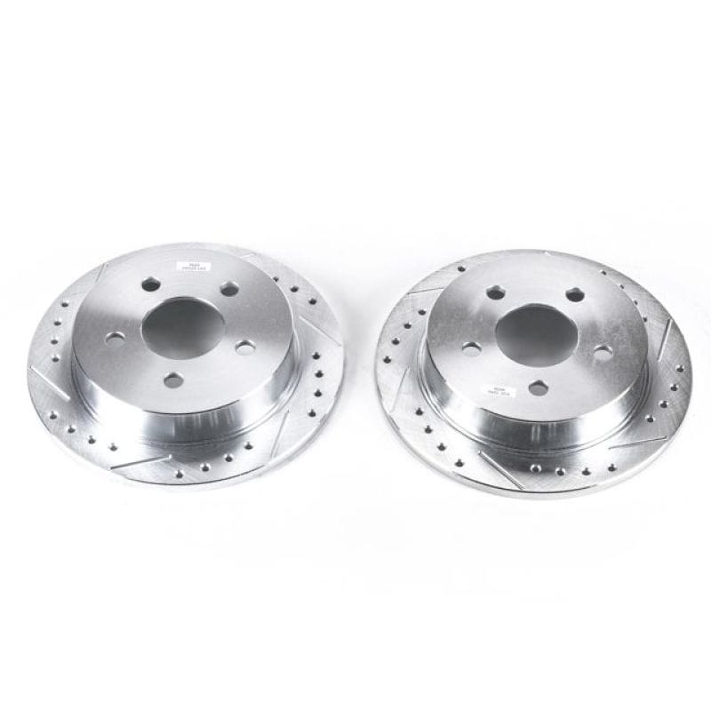 PowerStop — PowerStop Evolution Performance Drilled, Slotted & Plated Brake Rotor Pair