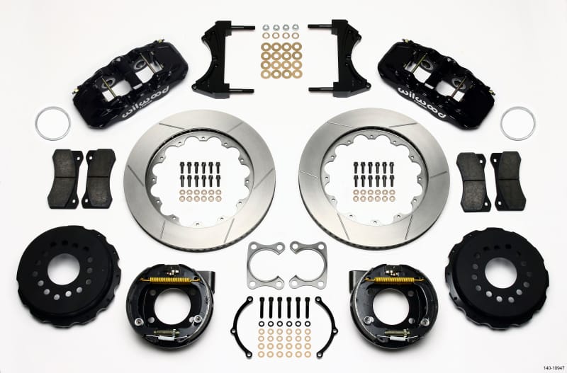 Wilwood — KIT,REAR,BIG FORD,2.36 OFFSET,AERO4 14.00 ROTOR