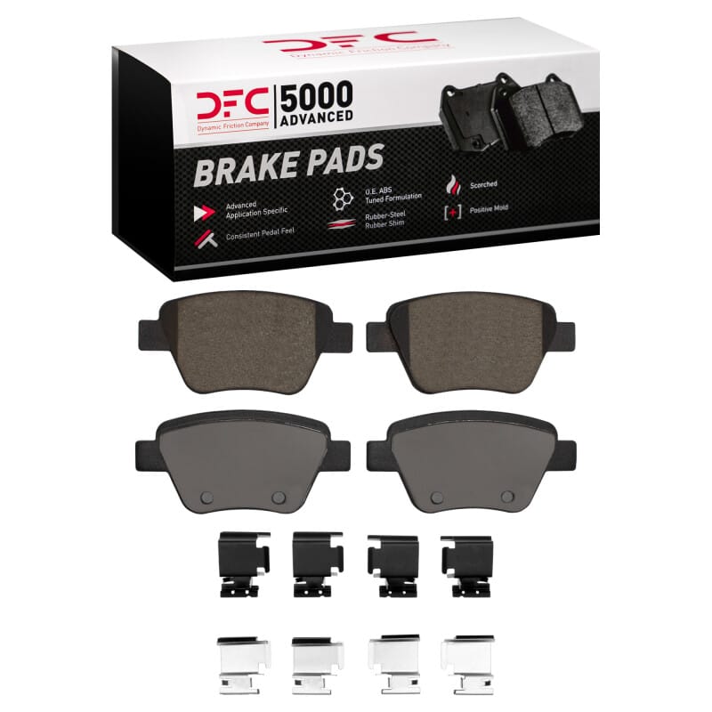 DFC — DFC 5000 Advanced Pads - Ceramic and Hardware Kit