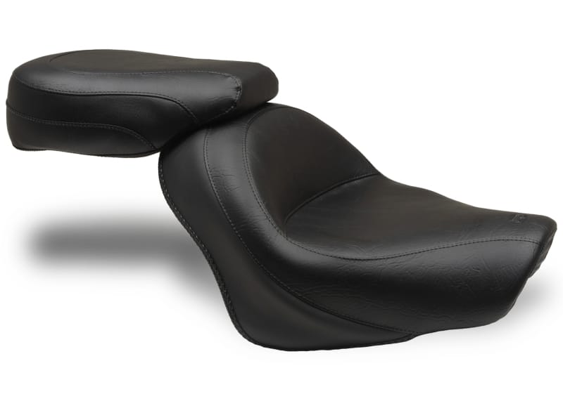 Mustang Motorcycle — Mustang 07-15 Honda VT750C2 Spirit,10-20 Phantom Wide Touring 2PC Seat - Black