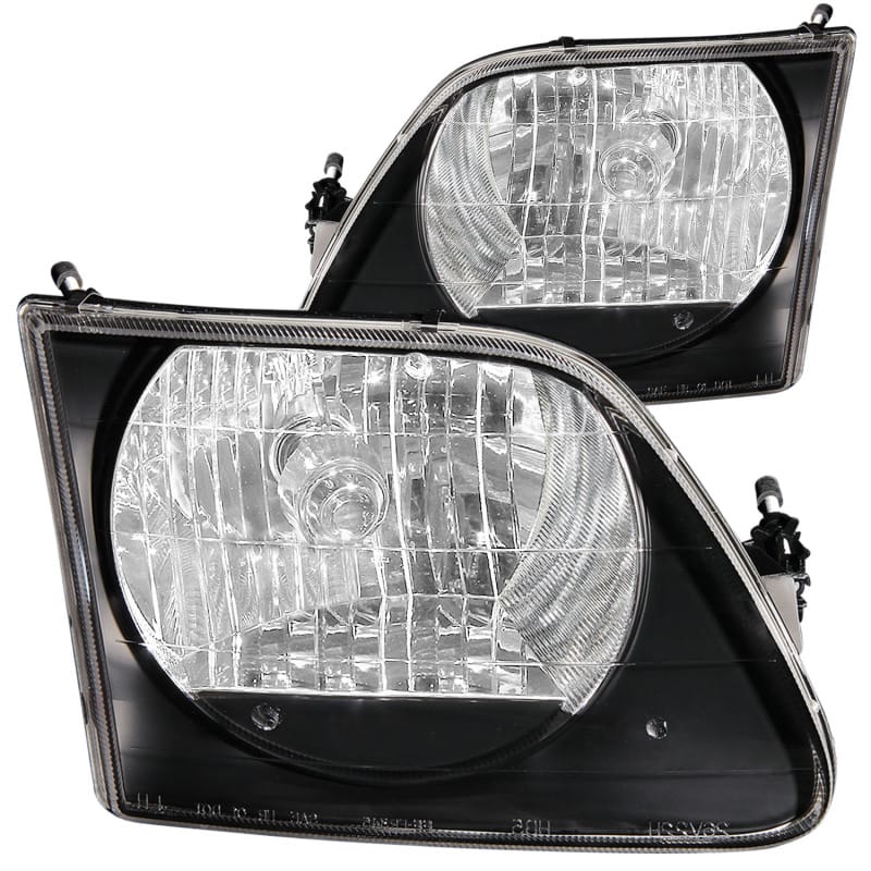 ANZO — ANZO 1997.5-2003 Ford F-150 Crystal Headlights Black G2
Head Light Set
HdLtSet