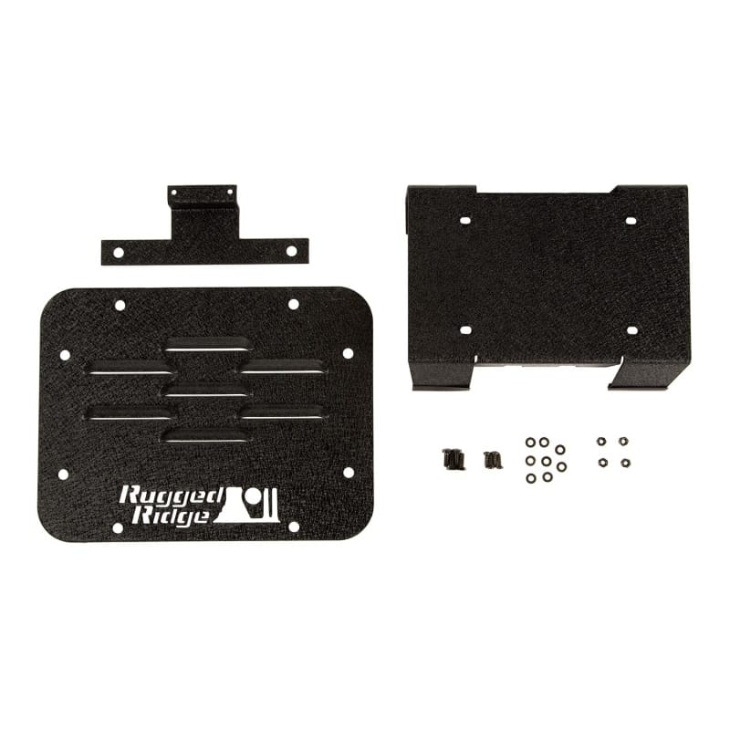 Rugged Ridge — Tire Carrier Delete Kit
TIRE CARRIER-OMIX