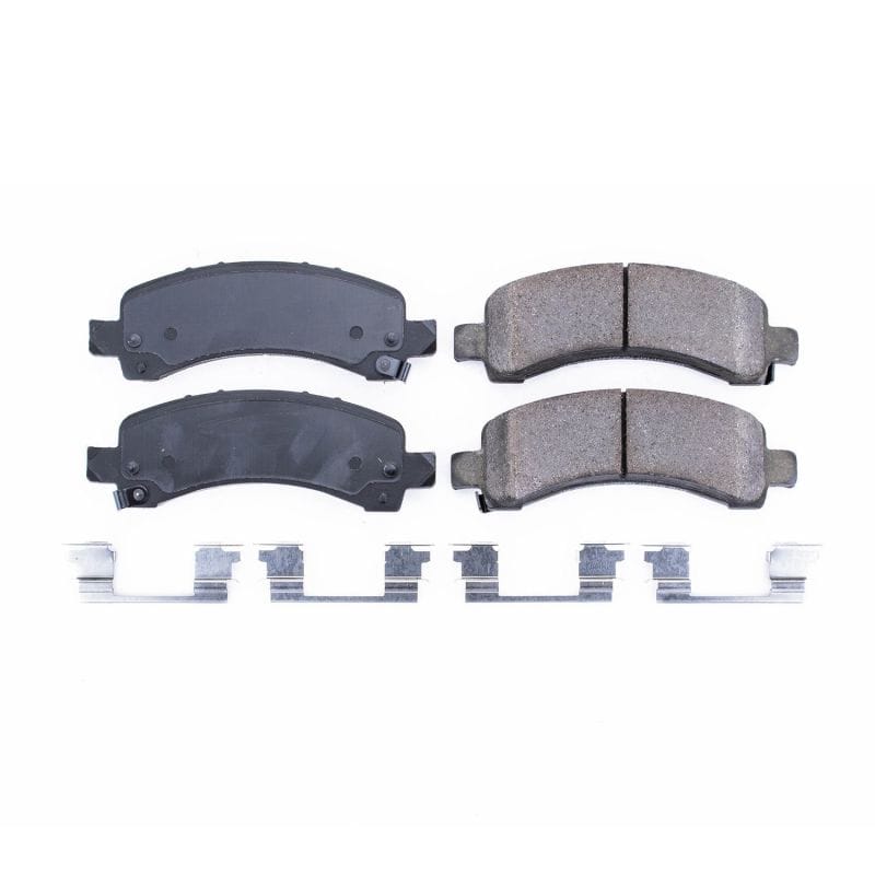 PowerStop — PowerStop - Z17 Low-Dust Ceramic Brake Pads with Hardware