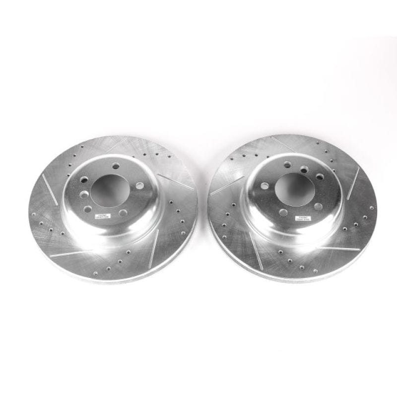 PowerStop — PowerStop Evolution Performance Drilled, Slotted & Plated Brake Rotor Pair