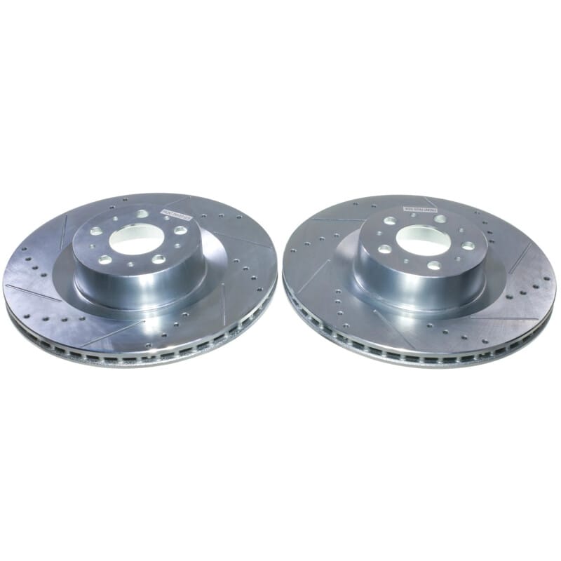 PowerStop — PowerStop Evolution Performance Drilled, Slotted & Plated Brake Rotor Pair